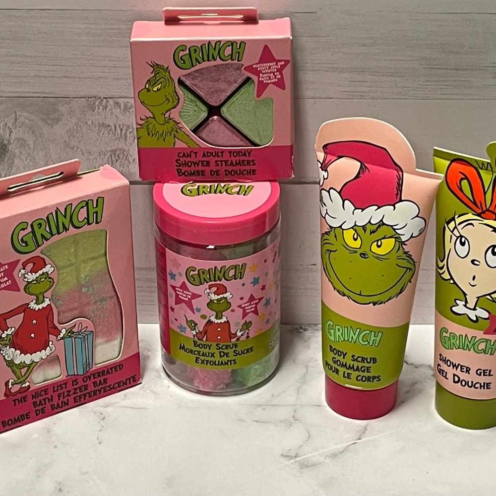 Grinch Bath Gift Bundle
